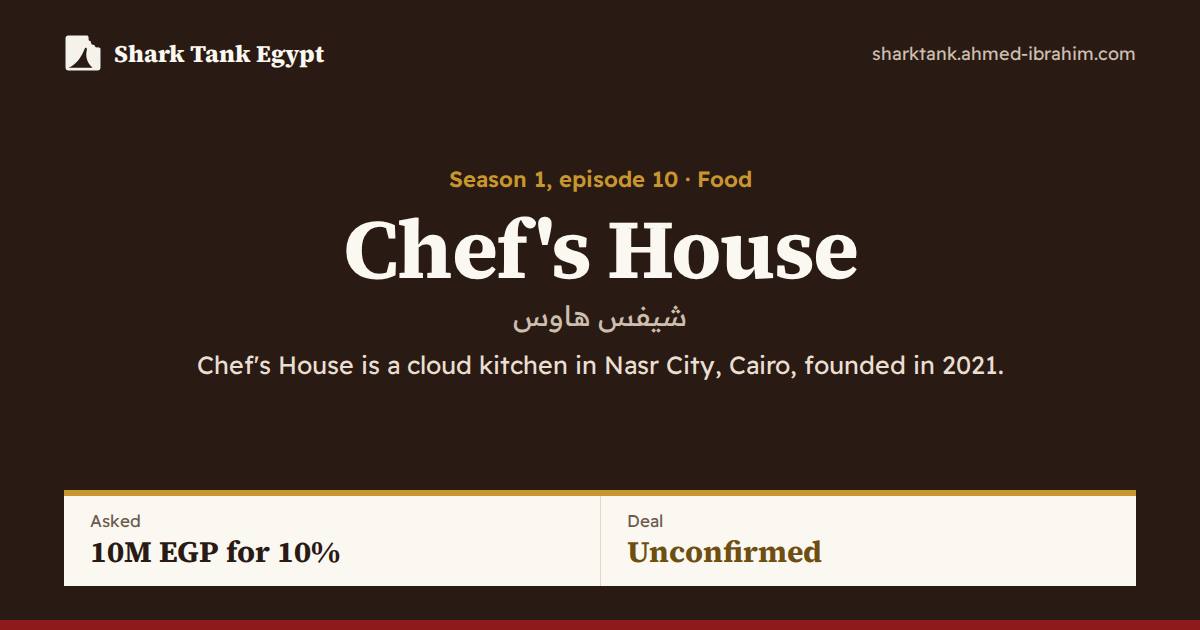 Chef's House
