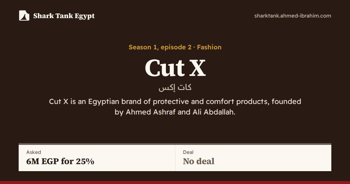 Cut X