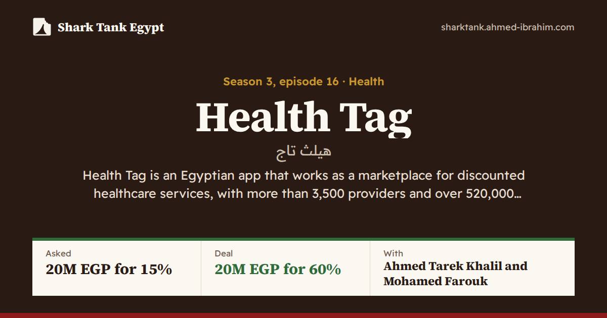 Health Tag