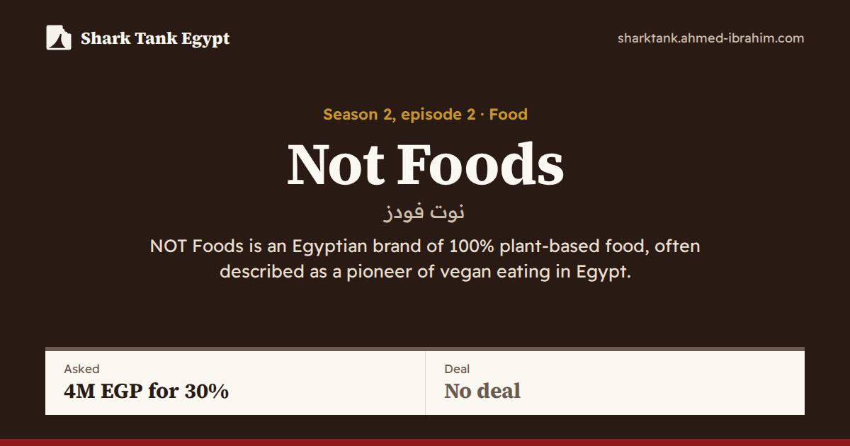 Not Foods