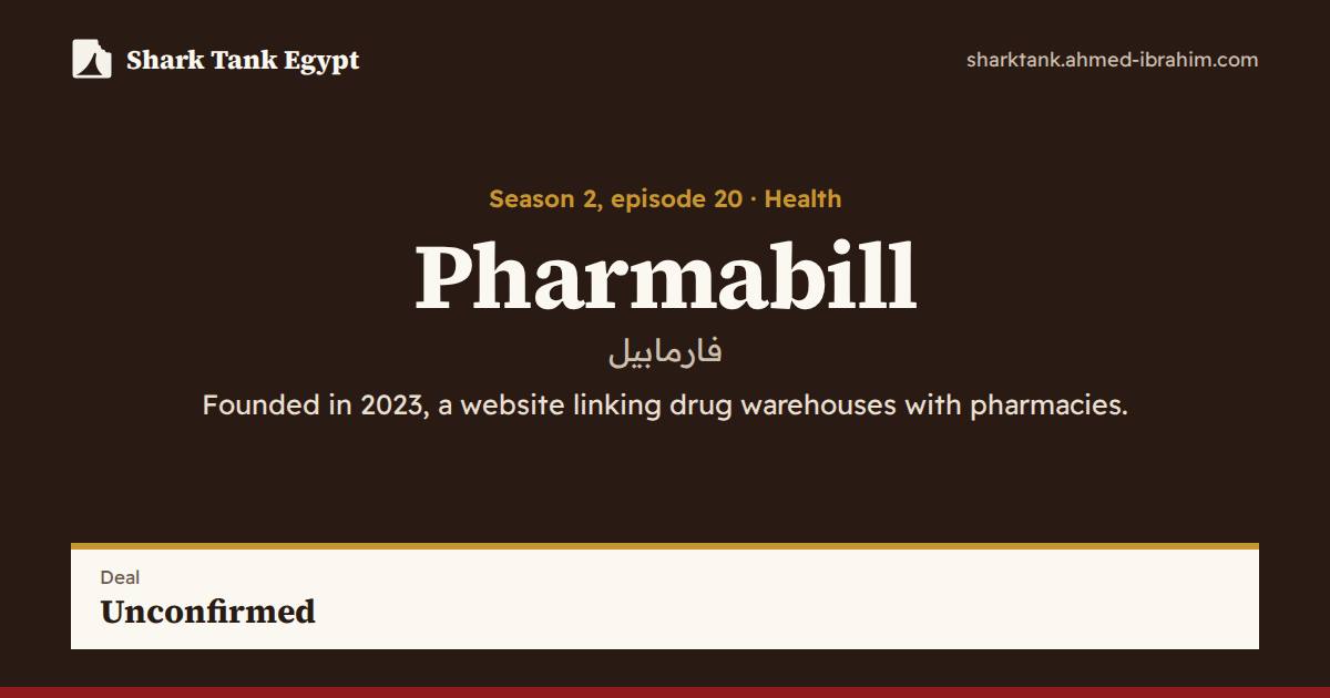 Pharmabill