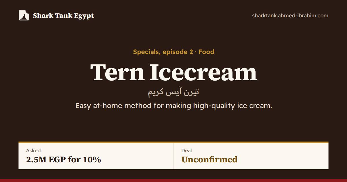 Tern Icecream